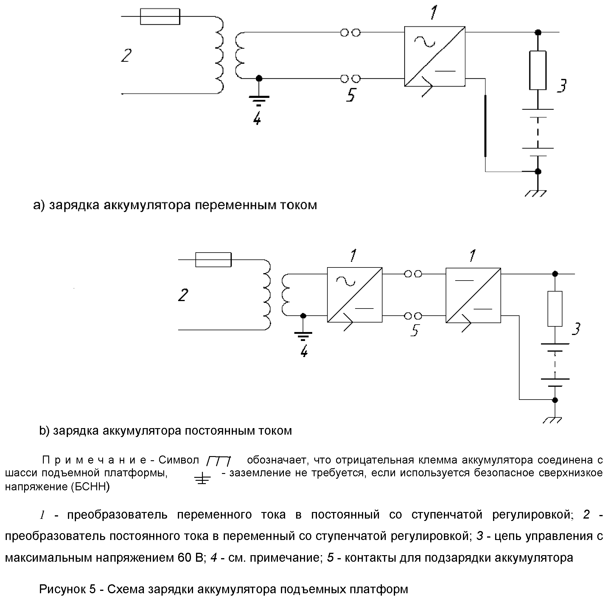 Постоянная схема подключения Национальный стандарт РФ ГОСТ Р 55556-2013 (ИСО 9386-2:2000)... Докипедия