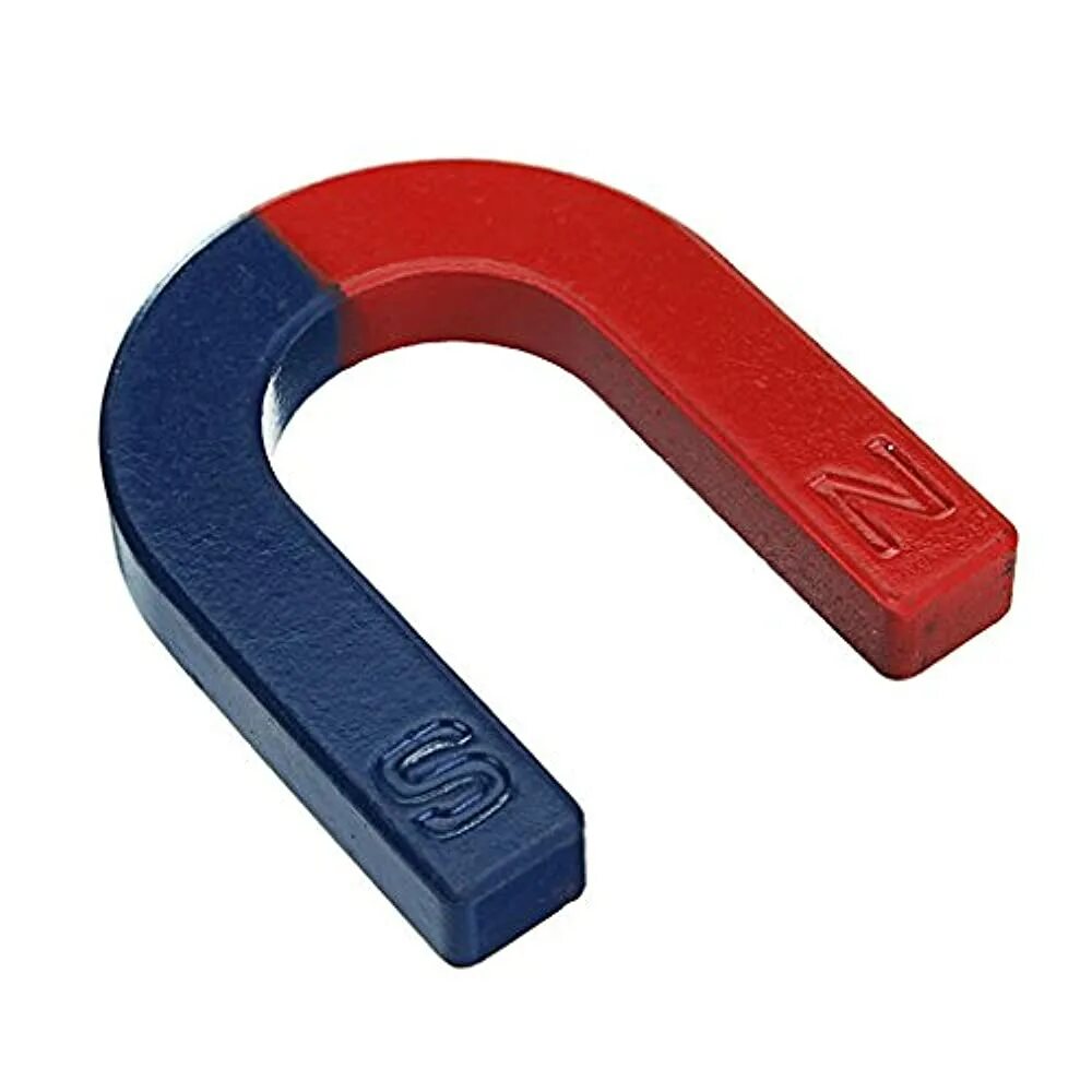 Постоянные магниты фото Купить школьные материалы SGerste U Geformt Hufeisen Magnet rot blau bemalt Pole