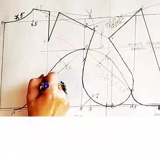 Построение базовой выкройки 10 мерок бесплатно шитье Выкройки, Узоры для одежды, Шитье