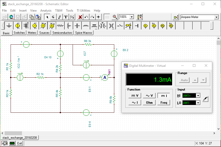 Построение электрических схем thevenin - Help me solve this DC circuit problem - Electrical Engineering Stack 