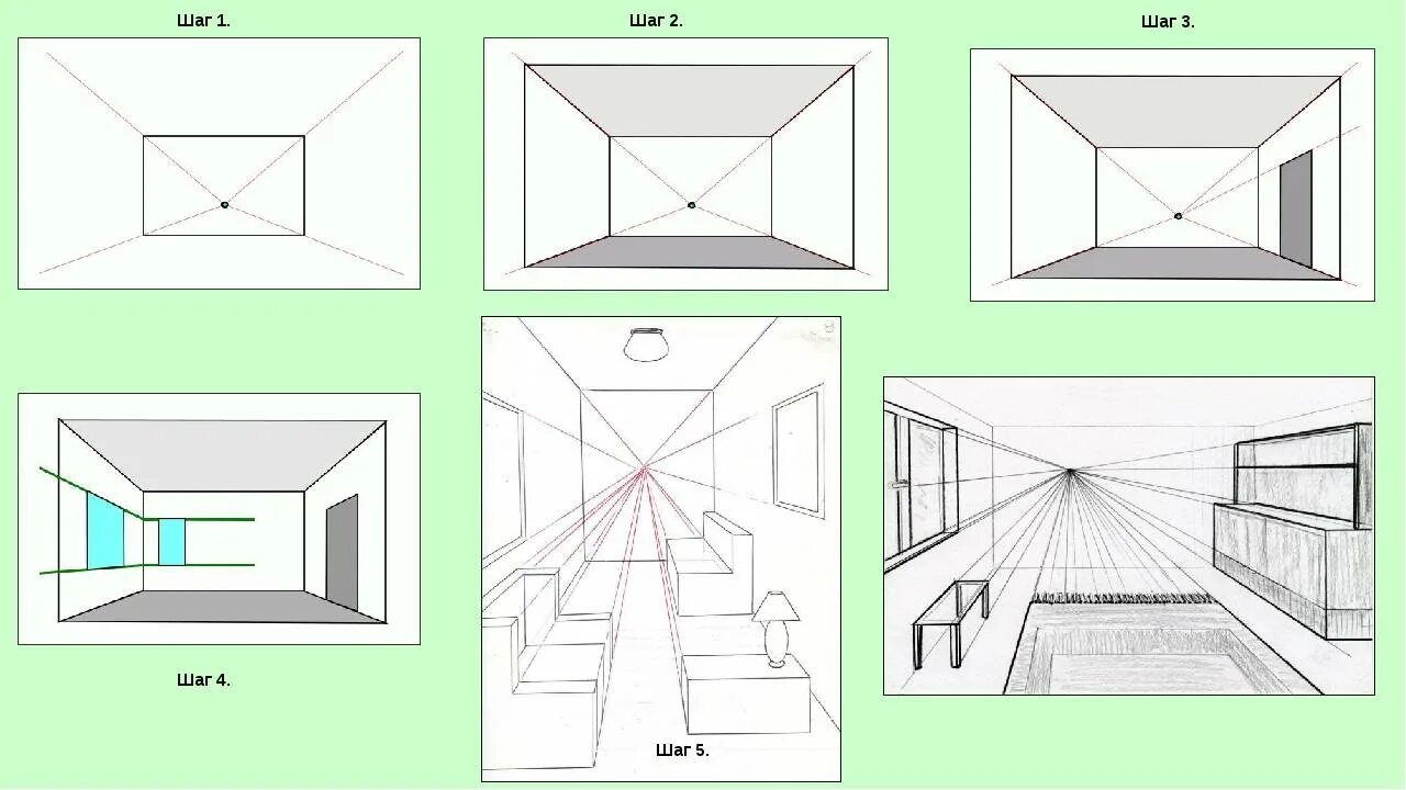 Построение интерьера комнаты Как правильно нарисовать интерьер комнаты своими руками
