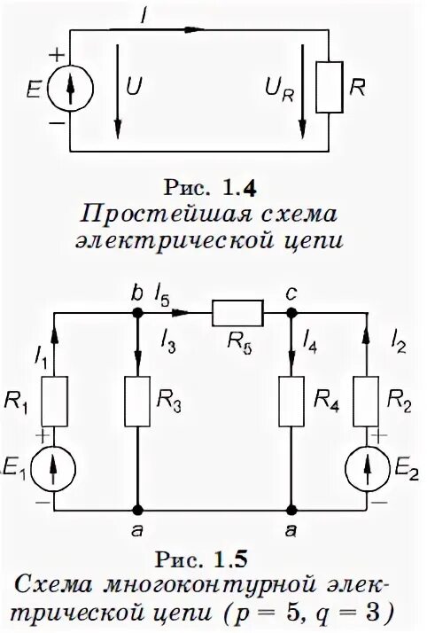 Построение схем электрических цепей Документ Microsoft Word - Электрическая цепь