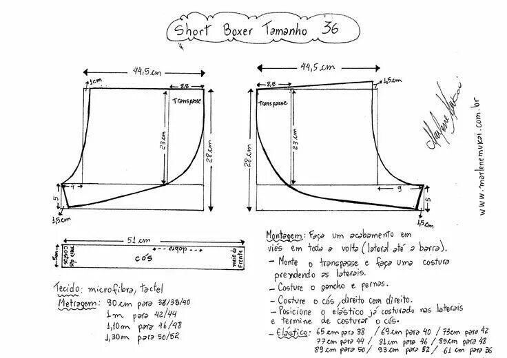 Построение выкройка шорты женские Pin de Mariela Briones Asenjo em lenceria Molde de short, Padrão de calças, Shor