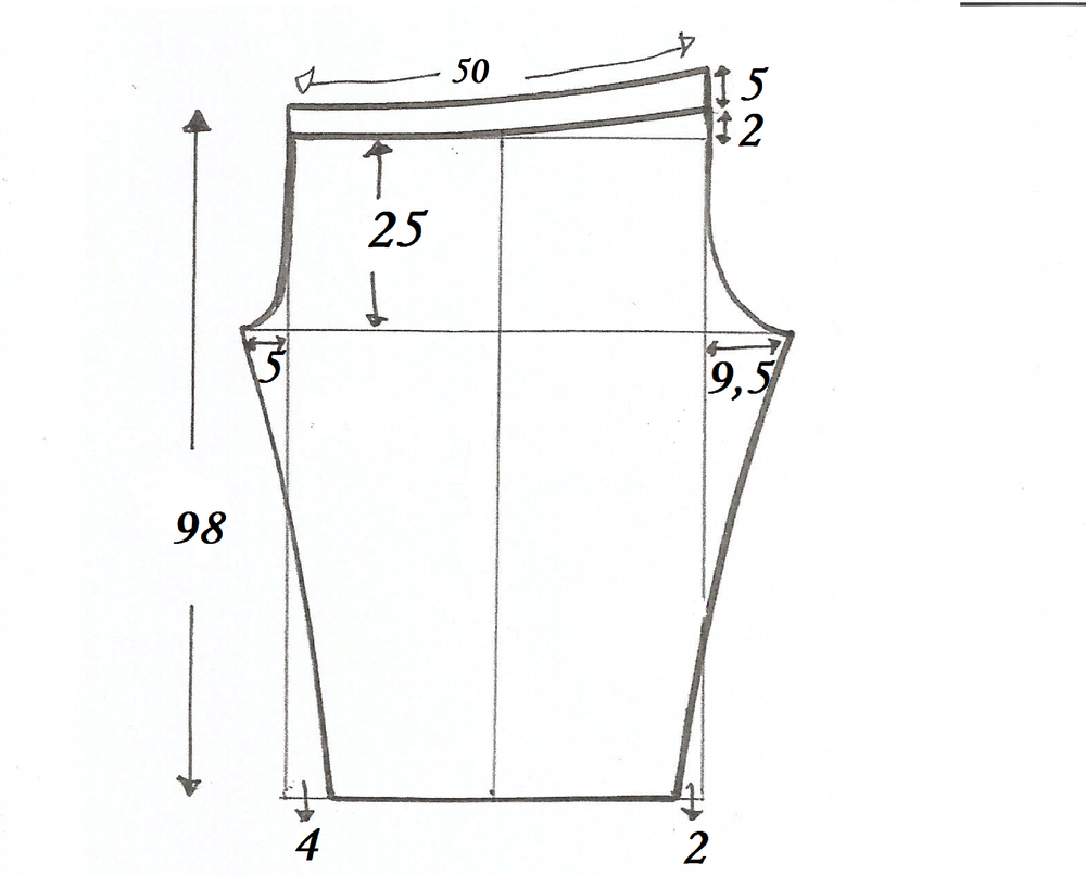 Построение выкройки брюк на резинке Брюки. Несколько выкроек брюк которые можно сшить начинающим. Простые выкройки. 