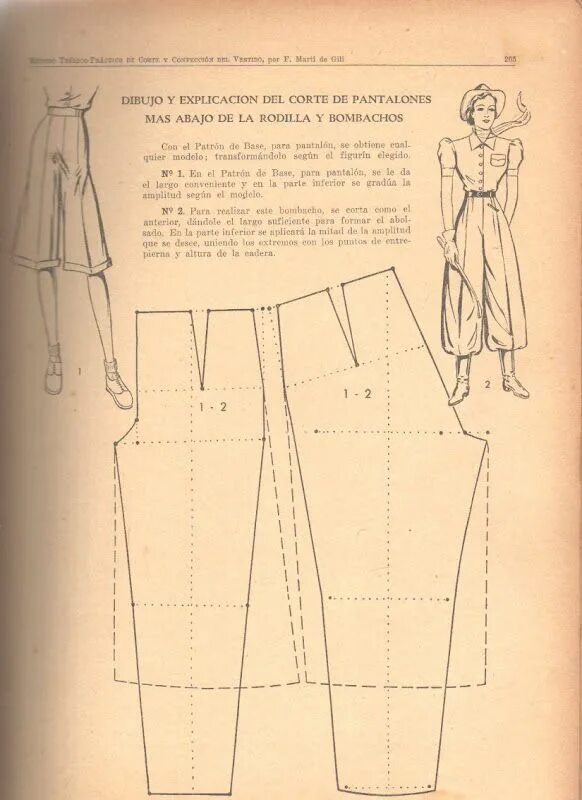 Построение выкройки брюк палаццо для женщин marti costura - costurar com amigas - Picasa Web Album Fashion sewing pattern, A