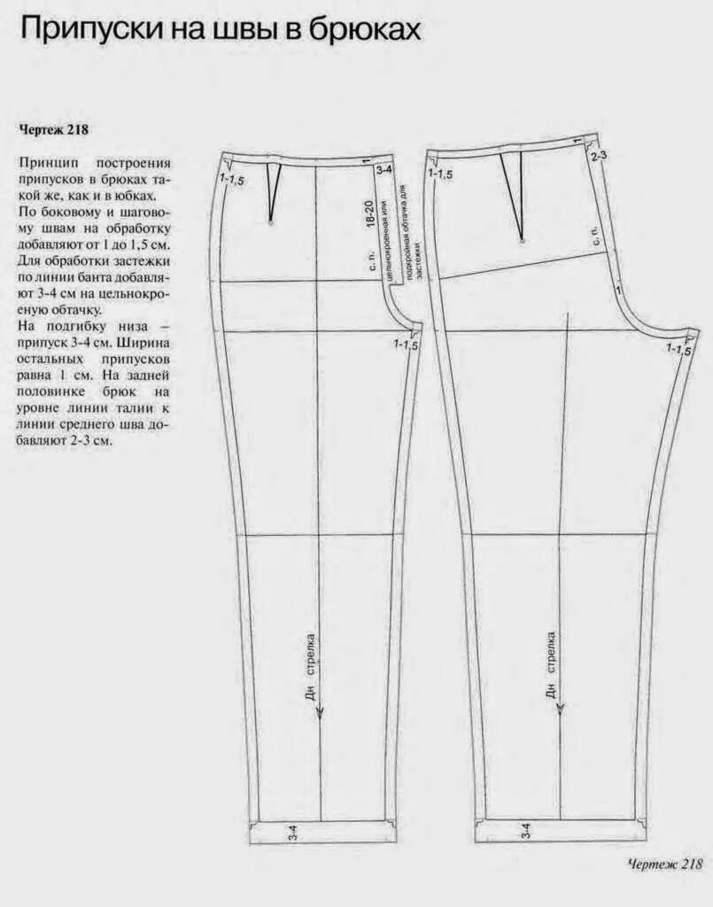 Построение выкройки мужских брюк без бокового шва Pin på rập
