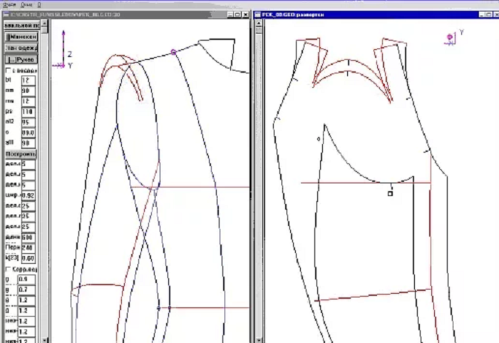 Построение выкройки онлайн бесплатно Компьютерные программы для моделирования одежды на русском, проектирование и кон