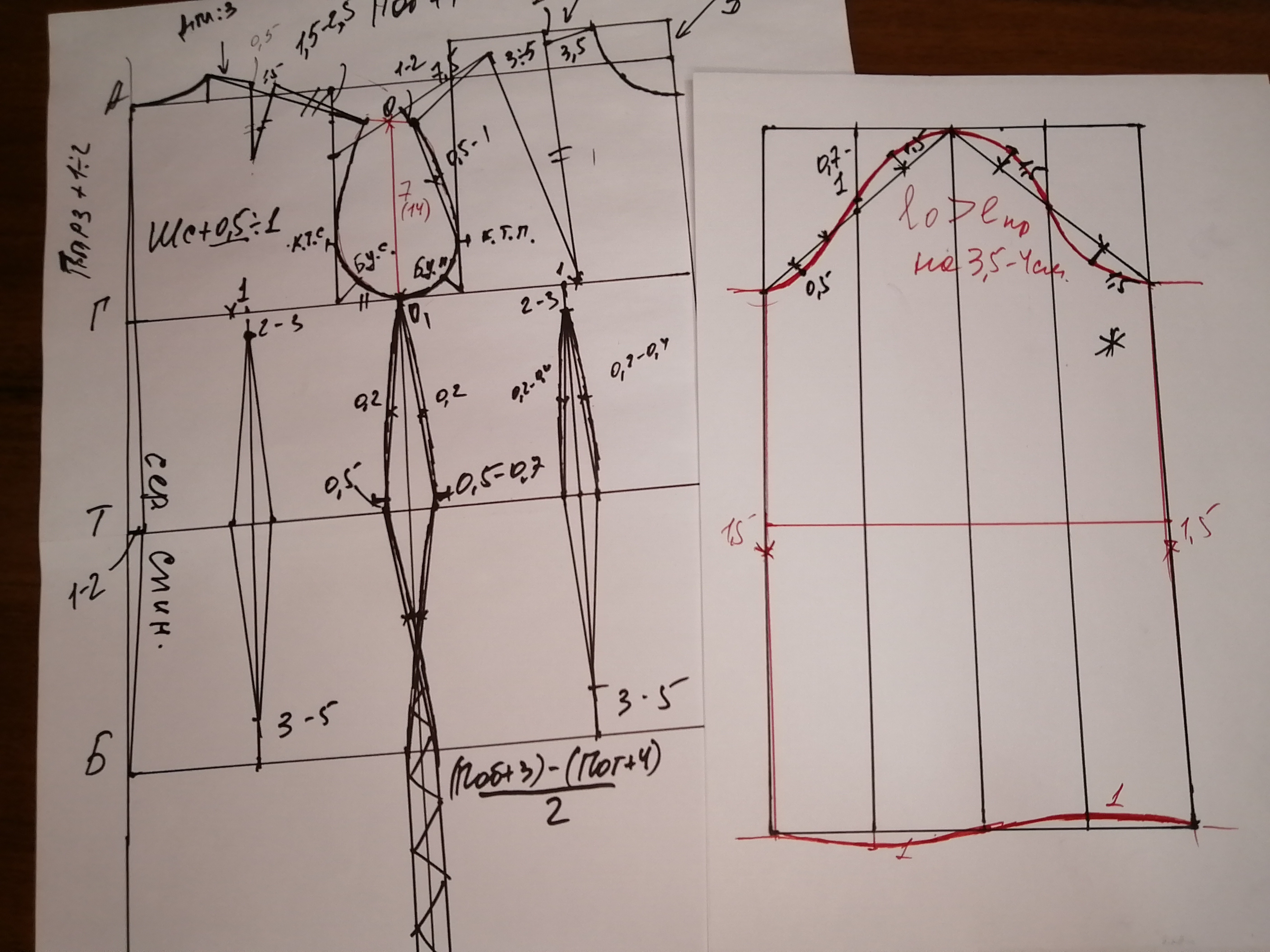 Построение выкройки основы рукава ФАЙЛ ДЛЯ СКАЧИВАНИЯ!!! ПОДРОБНЕЙШЕЕ Построение выкройки основы, женского плечево