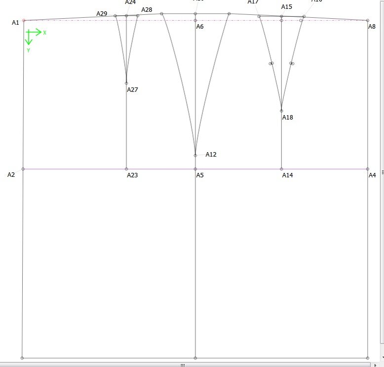 Построение выкройки основы юбки Программа для построения выкроек Я буду ШЬЮхой Дзен