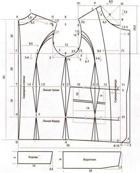 Построение выкройки жакета женского Простой пиджак выкройка Coisas para usar Pinterest Пиджак, Выкройка и Костюмы