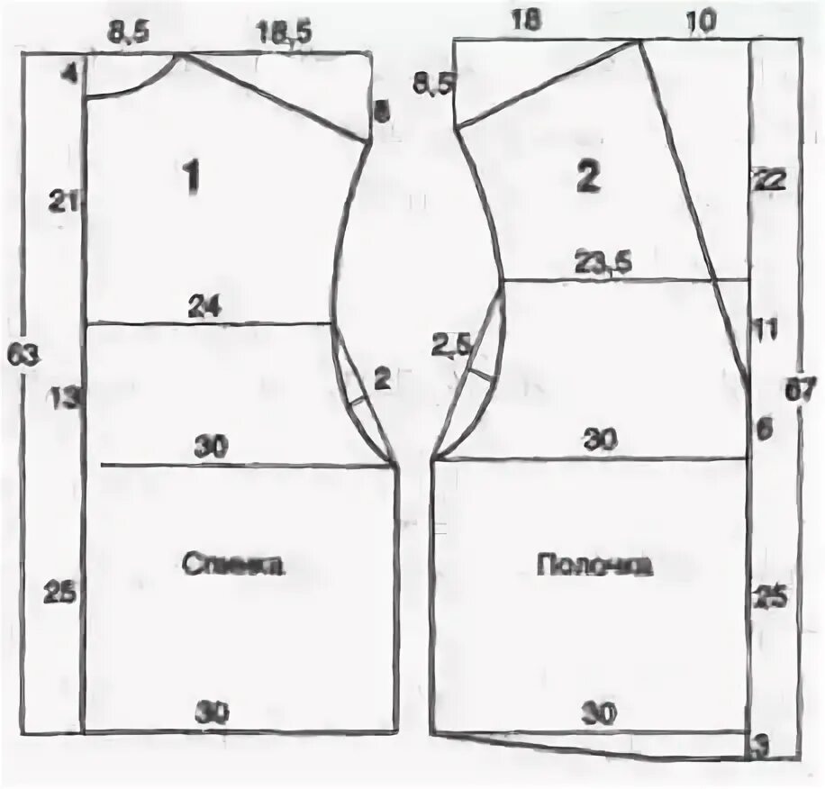 Построение выкройки жилетки женской Pin on Выкройки Vest sewing pattern, Easy sewing patterns, Sewing patterns free