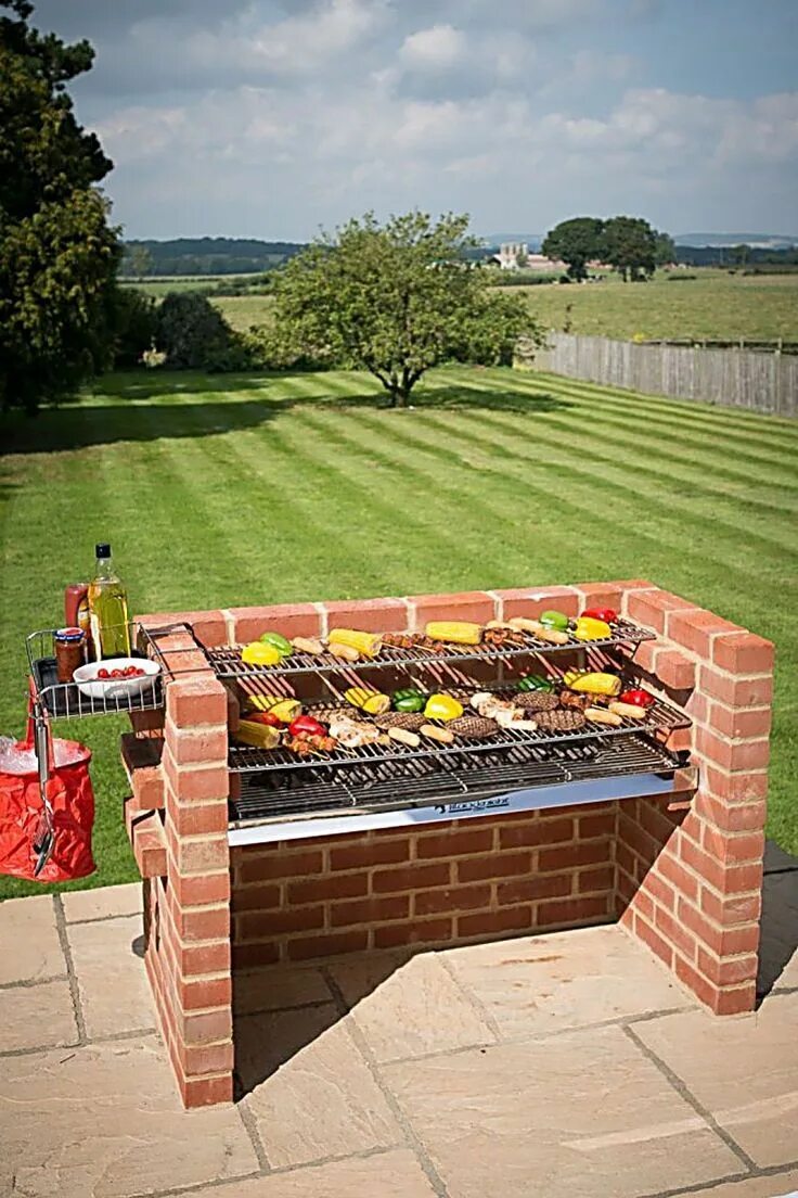 Построить барбекю на даче своими руками Amazon.com: Outdoor Barbecue / Gas Grills Outdoor kitchen decor, Outdoor barbequ