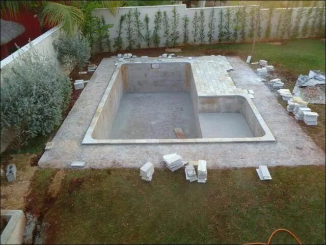 Построить бассейн на даче своими руками Pool-22 Diy swimming pool, Building a pool, Building a swimming pool