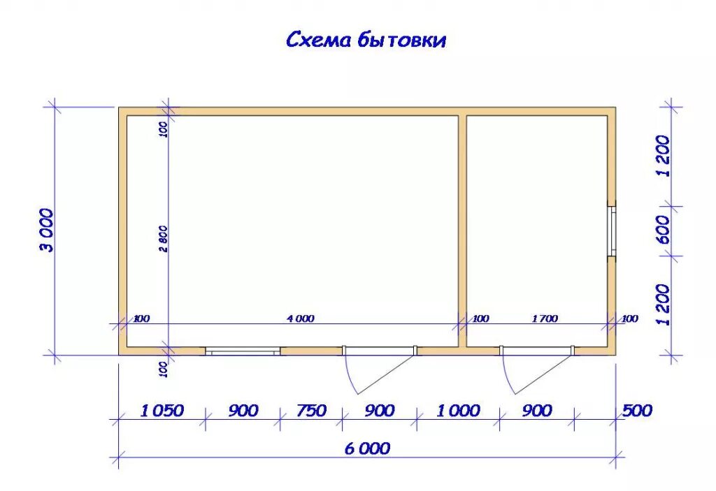 Построить бытовку своими руками чертежи Строительство хозблока Чеховский р-н д.Красные Орлы