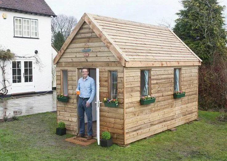 Построить дачу своими руками дешево Tiny house kits, Tiny house blog, Cheap tiny house