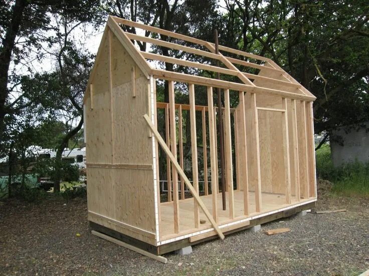 Построить дачу своими руками дешево The Sonoma Shanty - Workshops, Kits, Plans, Tiny Houses - Tiny House Design Caba