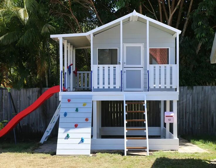 Построить детский домик на даче своими руками Cubbies - Aarons Outdoor - Step Outside Kids cubby houses, Play houses, Kids hou