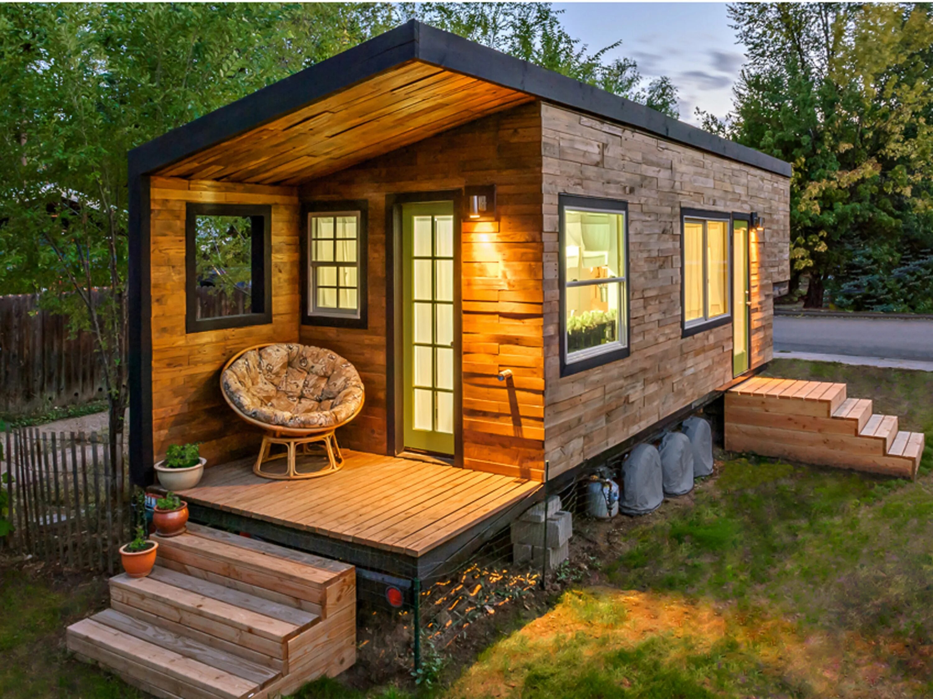 Построить дом на участке фото Tiny Houses That'll Have You Trying to Move in ASAP Casas minúsculas, Casa suste