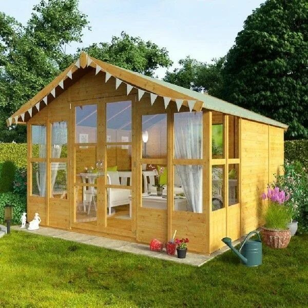 Построить дом своими руками дача She Sheds Are a Woman's Answer to the Man Cave Summer house garden, Building a s