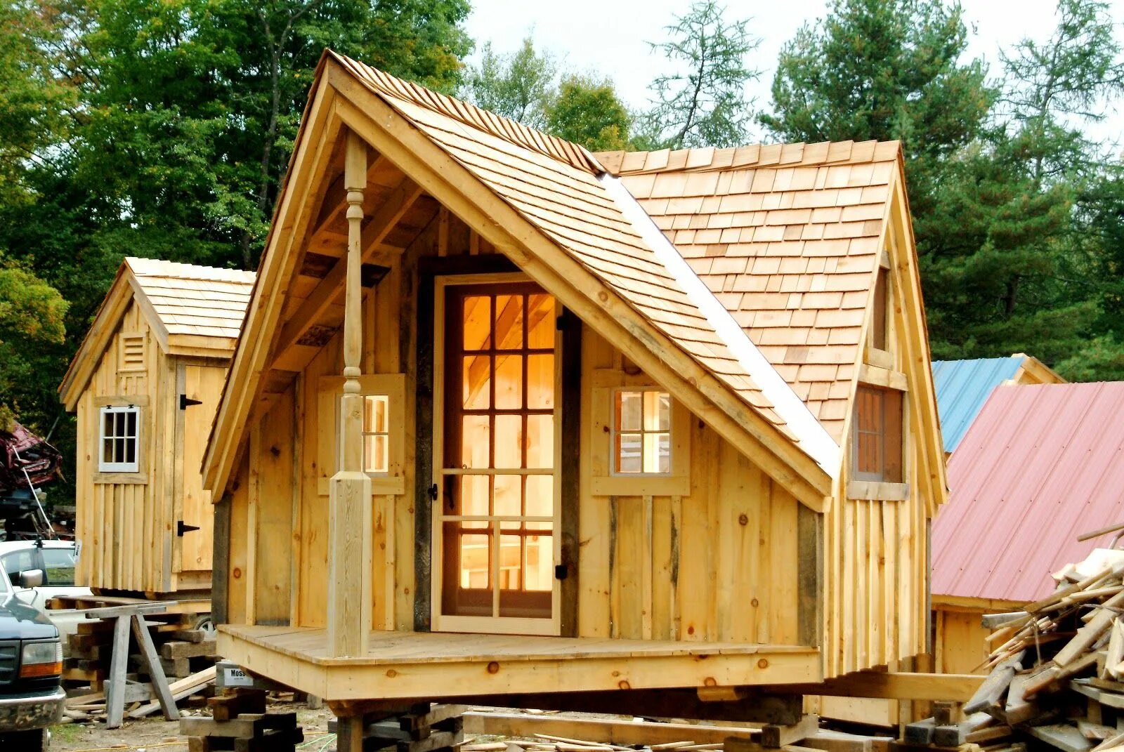 Построить дом своими руками дача LOVE this! Tiny house cabin, Tiny house plans, Tiny guest house