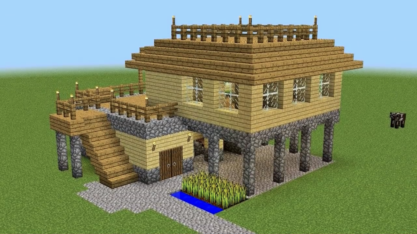 Построить дом в майнкрафте по схеме Pin on Places Minecraft houses, Minecraft barn, Minecraft buildings