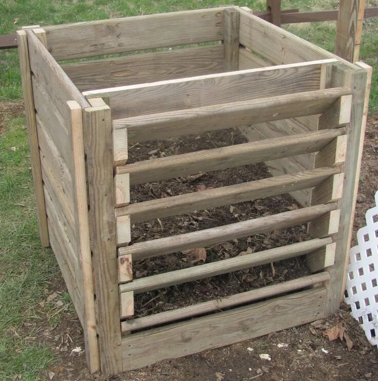 Построить компостную яму на даче своими руками Compost Bin Compost bin diy, Compost bin pallet, Compost