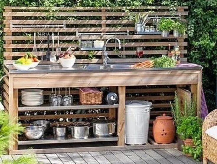 Построить кухню на даче своими руками Pin von Nicki Bouton auf Backyard Kochen im freien, Design für aussenküche, Auße