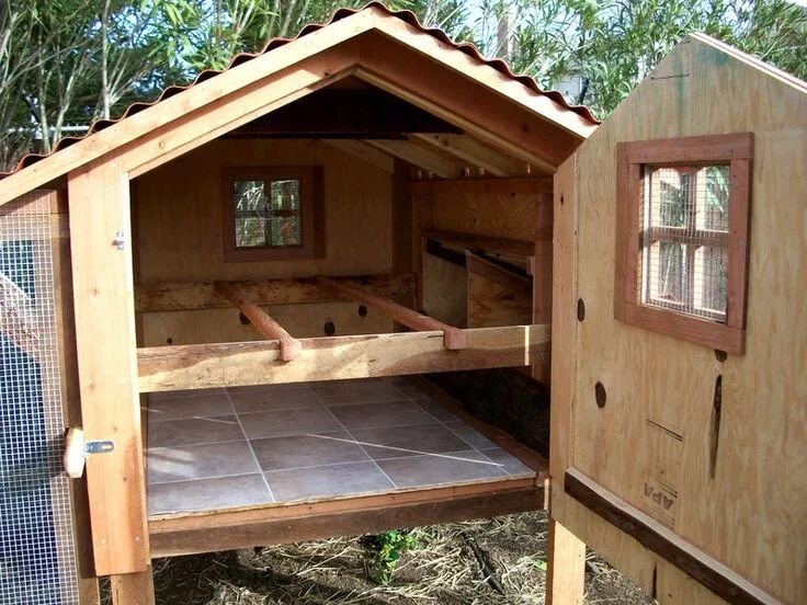 Построить курятник своими руками фото зимний diy a frame chicken coop plans #diychickencoopbuildingplans Backyard chicken coo