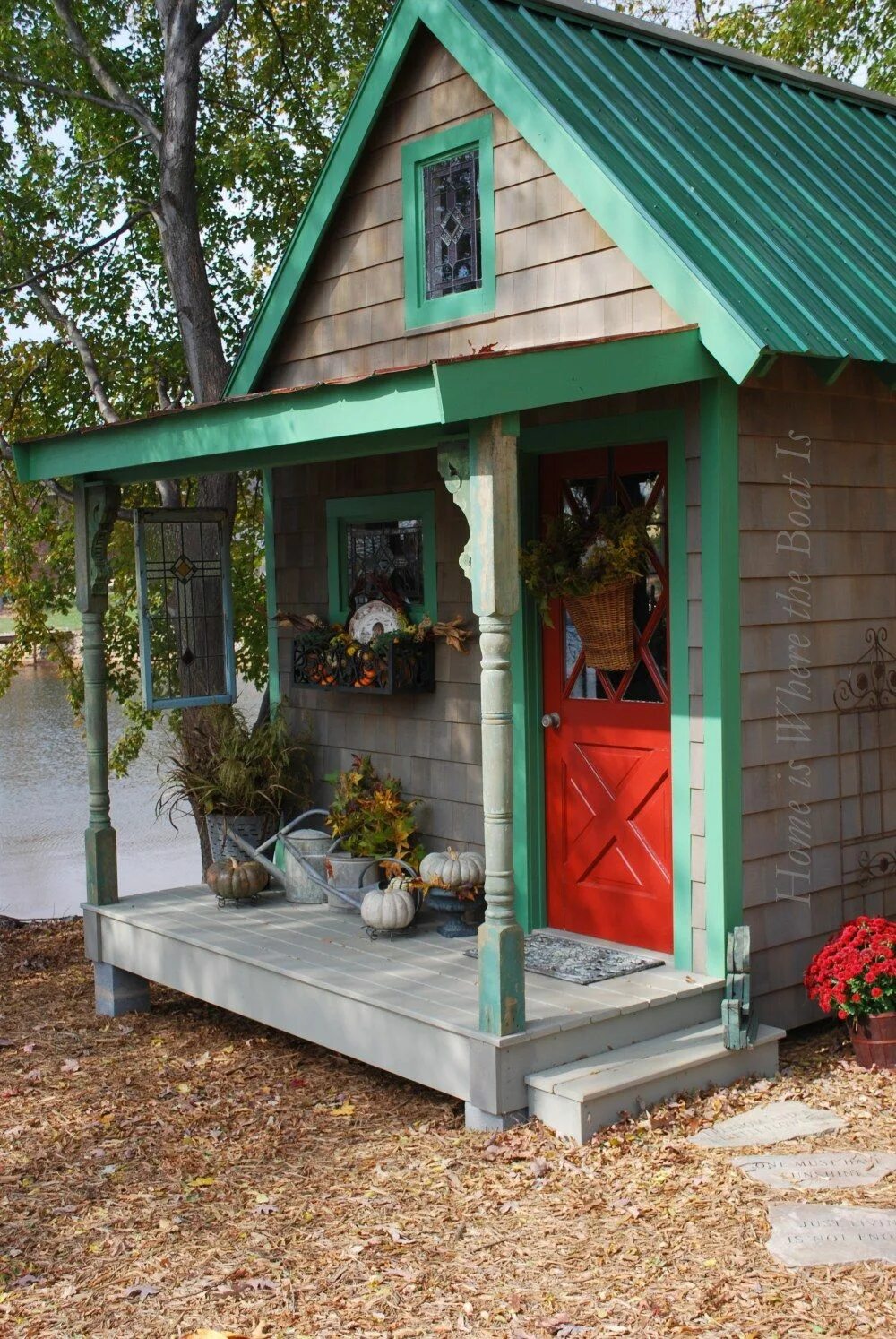 Построить небольшую дачу своими руками A Place to Pot From the Ground Up Backyard sheds, Diy storage shed, Potting shed