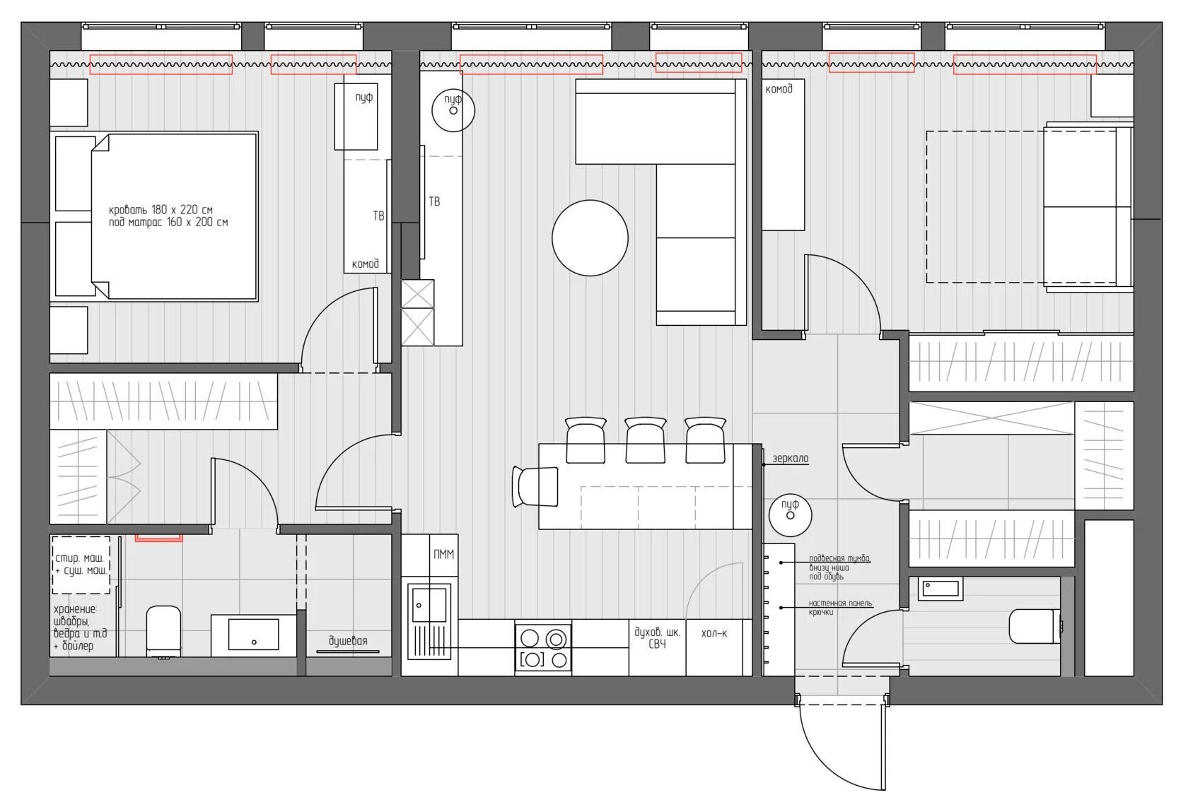 3d Floor plans on the basic of 2d blue print. :: Behance