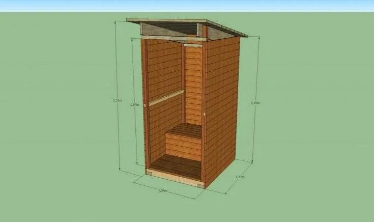 Построить туалет своими руками чертежи фото Картинки ТУАЛЕТ УЛИЧНЫЙ ДЕРЕВЯННЫЙ РАЗМЕРЫ