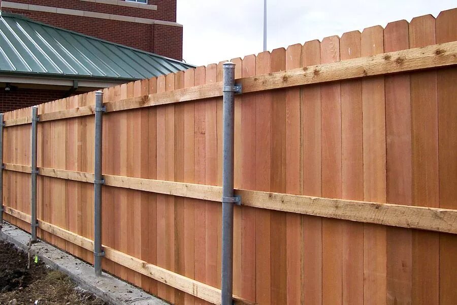 Построить забор фото Privacy Fence Design Wood fencing Privacy fence designs, Fence design, Wood fenc