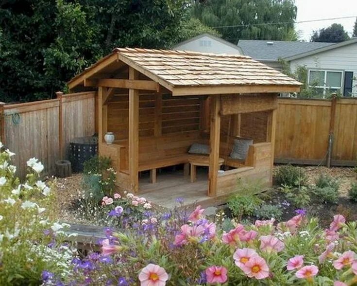 Постройки на участке своими руками фото 55 Beautiful Eclectic Backyard Ideas Backyard pavilion, Backyard buildings, Back