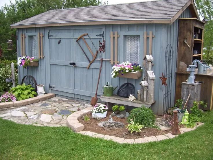 Постройки на участке своими руками фото Российский Сервис Онлайн-Дневников Backyard sheds, Garden shed, Outdoor sheds