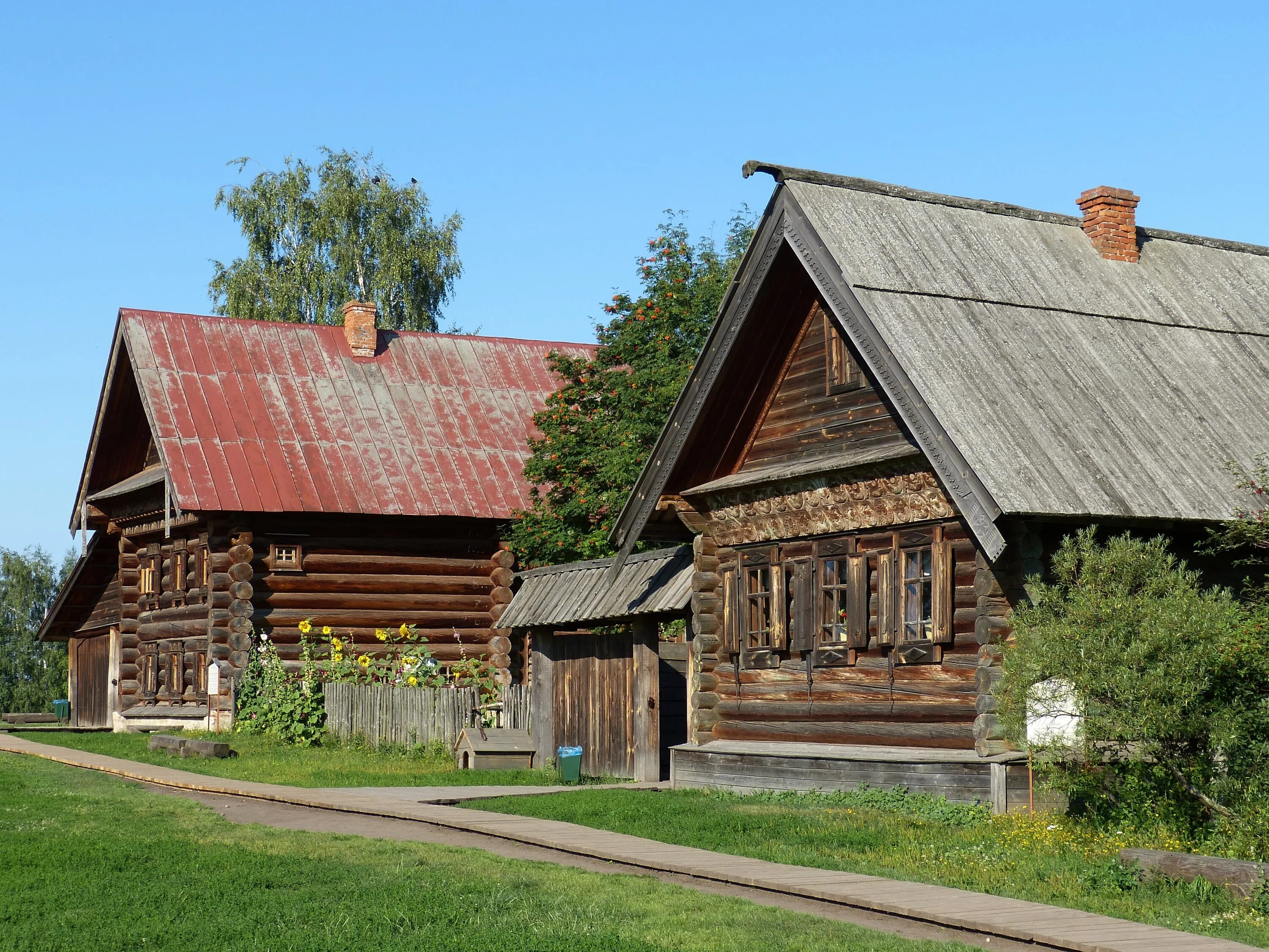 Постройки в деревне фото Сельский домик фото - DelaDom.ru