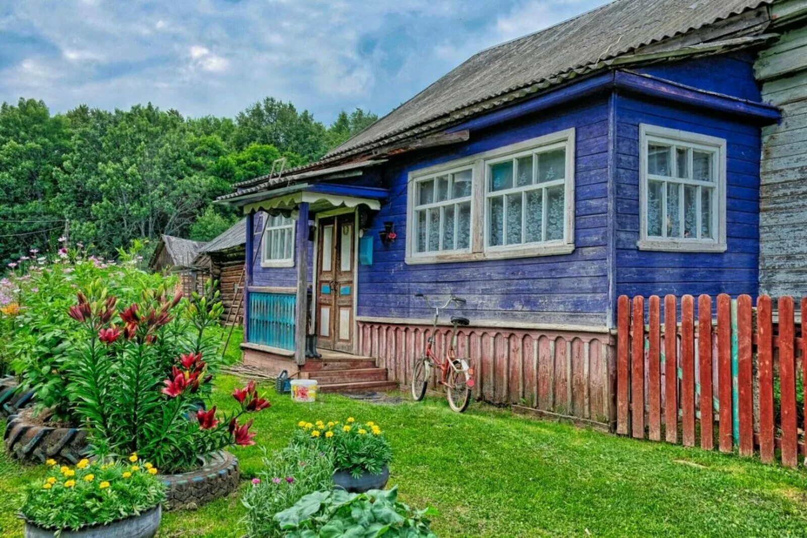 Постройки в деревне фото Купил 2 дома в деревне видео