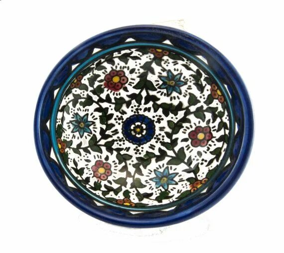 Посуда армении национальная фото Handmade Armenian Ceramic Pottery Oval Serving Dish 7 x 5 /(Multi-color Floral/)