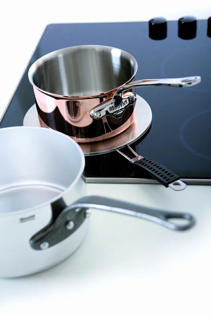 Посуда для индукционной плиты фото Copper cookware from France. #Mauviel #Kitchen