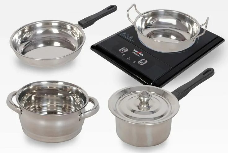 Посуда для индукционной плиты фото induction-cooktop-with-cookware-set