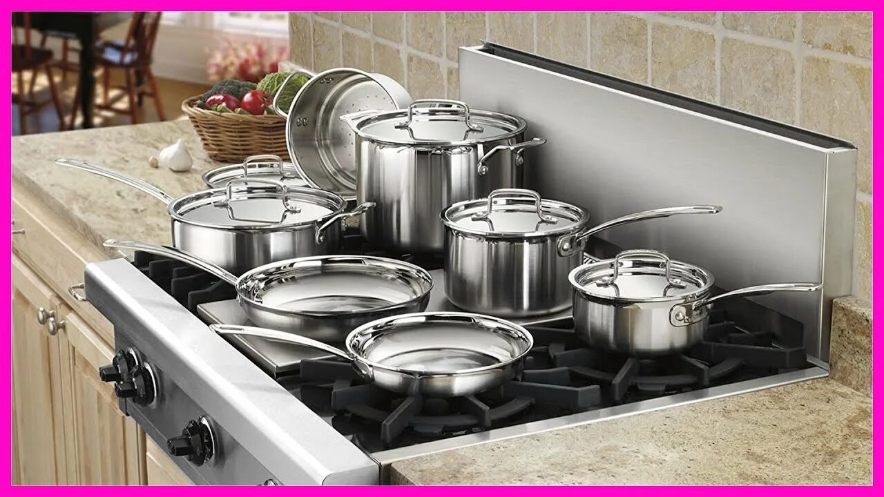 Посуда для кухни фото Top 5 Best Rated Stainless Steel Cookware Sets For Kitchen In 2022 - YouTube