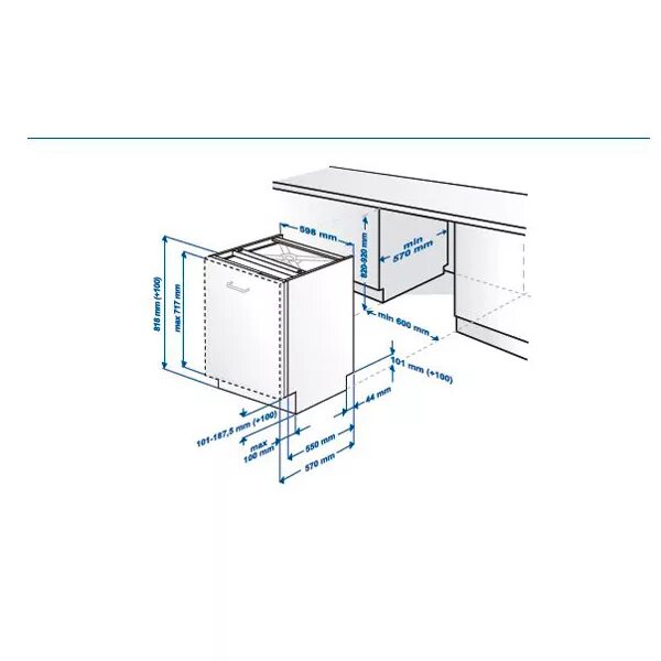 Посудомоечная машина 60 см встраиваемая подключение Купить Встраиваемая посудомоечная машина 60 см Beko DIN 28320 в каталоге интерне