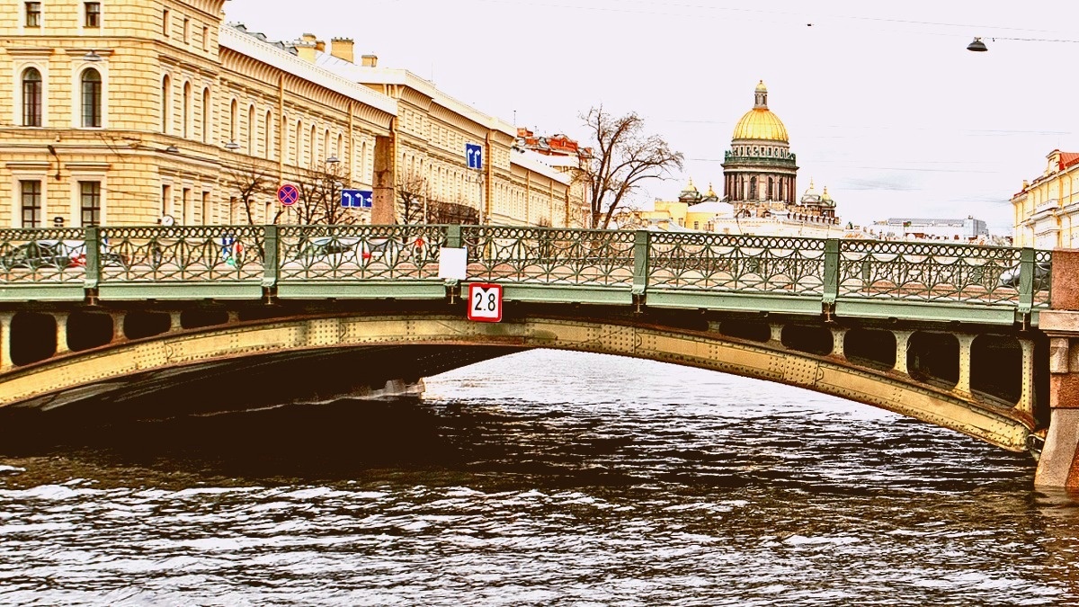 Поцелуев мост фото Поцелуев мост": история самого романтичного моста Санкт-Петербурга Жарикова Ирин