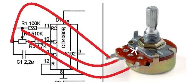 Потенциометр с выключателем схема подключения Контент evguh - Форум по радиоэлектронике