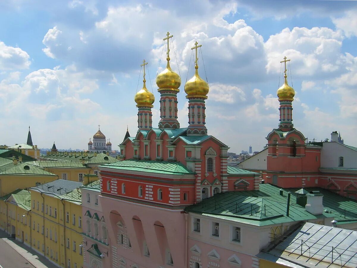 Потешный дворец московского кремля фото "Домовый храм Похвалы Божией Матери в Потешном дворце в Кремле ( 1651 и 1679)." 