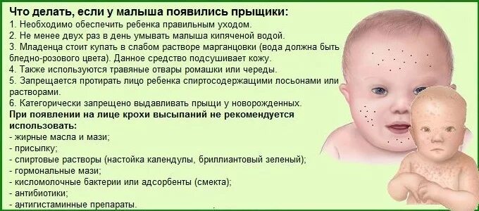 Потница у детей фото симптомы Мелкая сыпь на лице DeeEta.ru