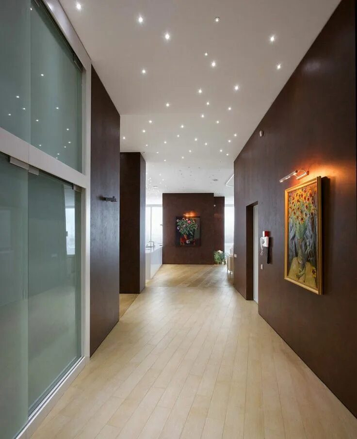 Потолки дизайн современные в прихожую Recessed Lighting Wow! Hallway lighting, Modern hallway, Apartment luxury