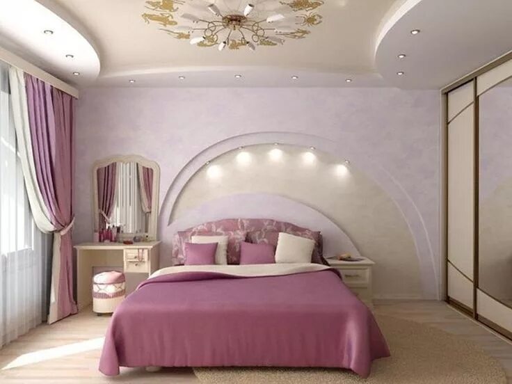 Потолки гипсокартон дизайн фото спальня Российский Сервис Онлайн-Дневников Ceiling design bedroom, Beautiful bedroom dec