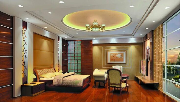 Потолки из гипсокартона фото дизайн интерьера Unique-False-Ceiling-Designs-In-Indian-Bedrooms Ceiling design living room, Ceil