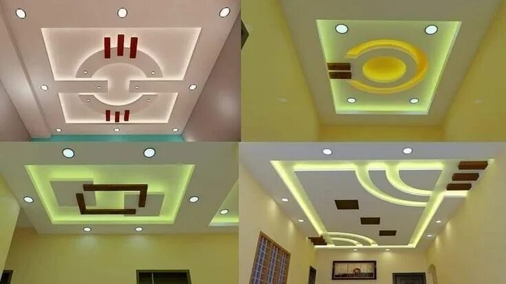 Потолки из гипсокартона фото в стиле 35 Contoh Gambar Plafon Rumah Minimalis Terbaru Ceiling design bedroom, Simple c