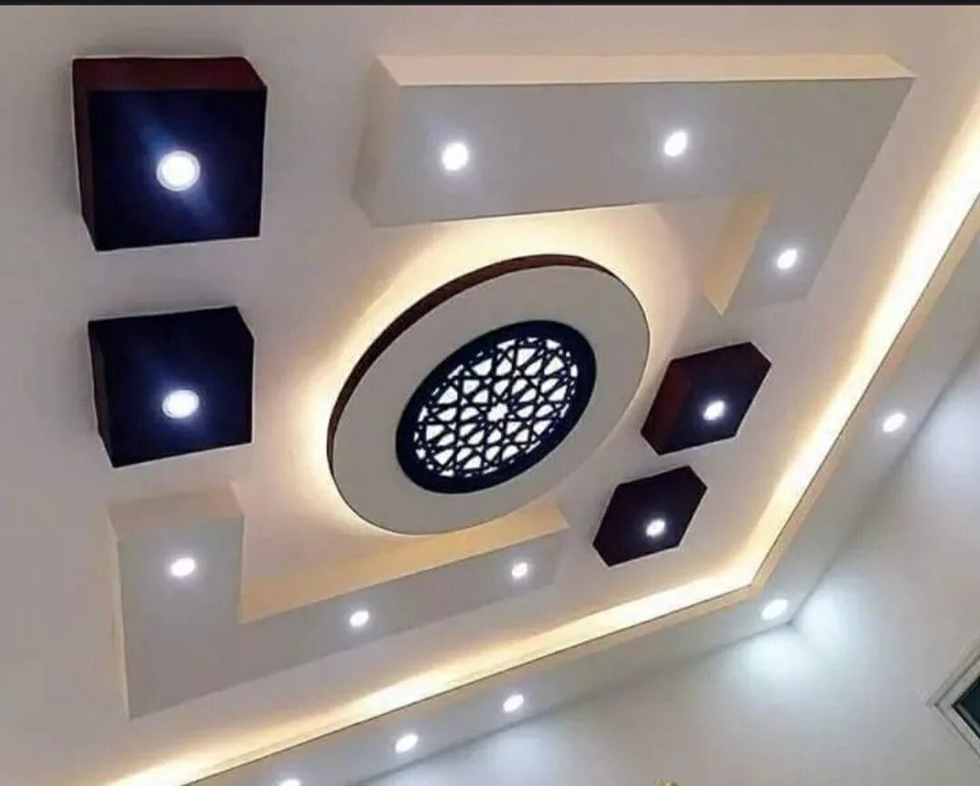 Потолки из гипсокартона фото в стиле Pin op bow Plafondontwerp, Vals plafond, Plafond decor